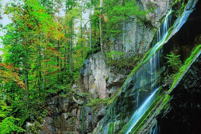 Wimbachklamm im Bergsteiger Dorf Ramsau