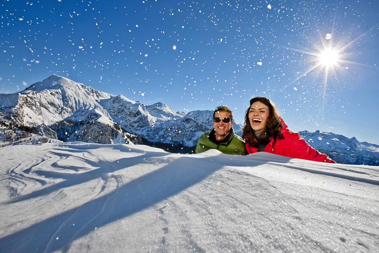 Verliebt im Schnee am Jenner im Berchtesgadener Land Verliebt im Schnee am Jenner im Berchtesgadener Land